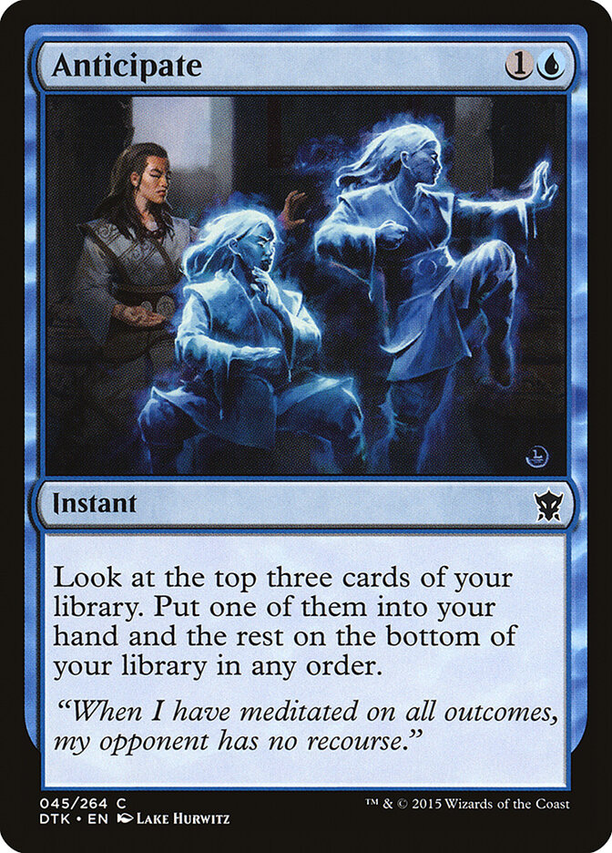 Anticipate (Dragons of Tarkir)