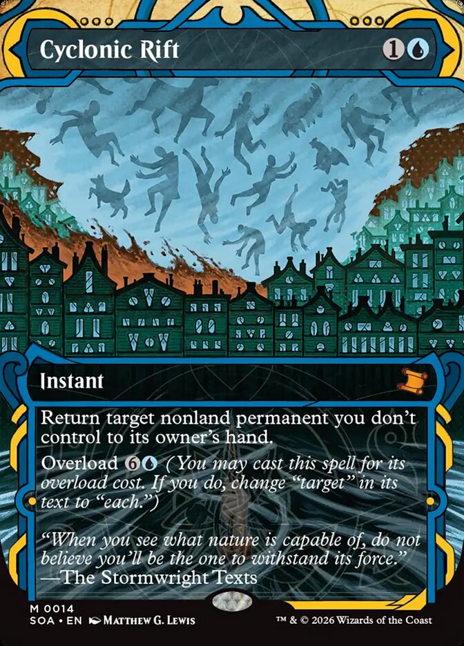 Cyclonic Rift (Secrets of Strixhaven Mystical Archive)