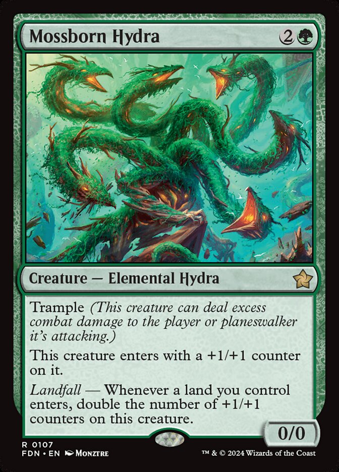Mossborn Hydra (Foundations)