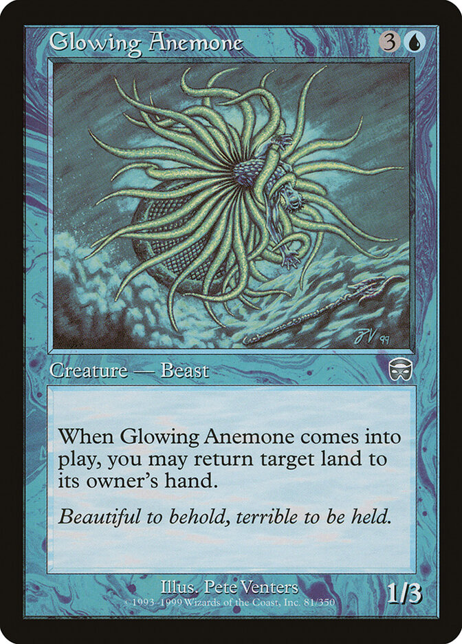 Glowing Anemone (Mercadian Masques)