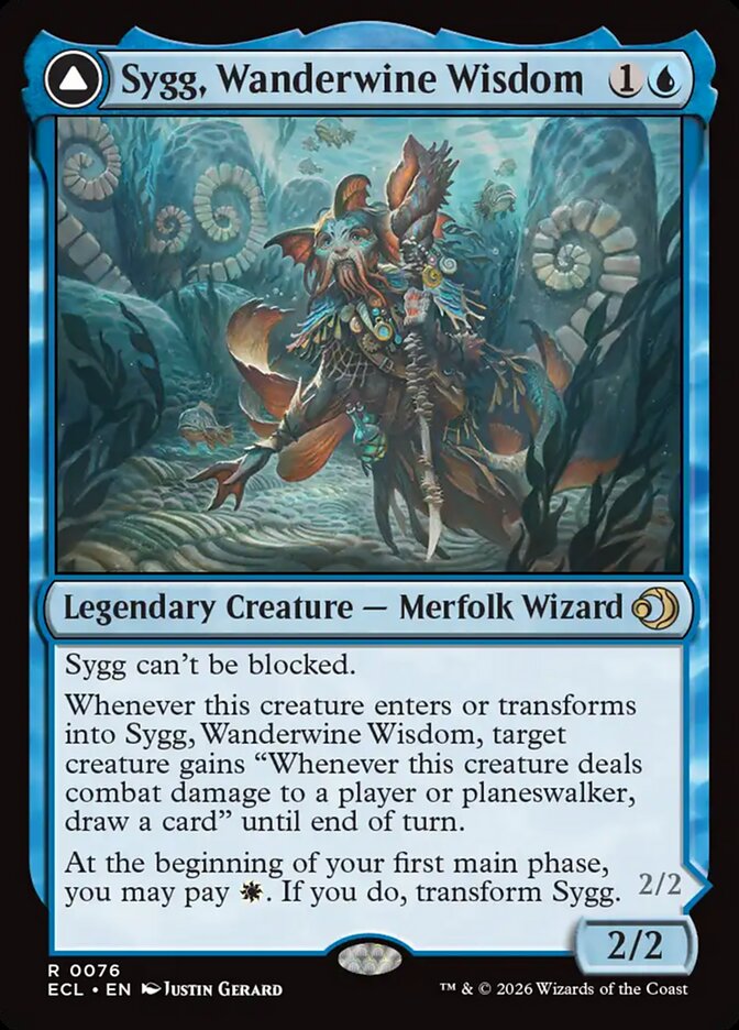 Sygg, Wanderwine Wisdom (Lorwyn Eclipsed)