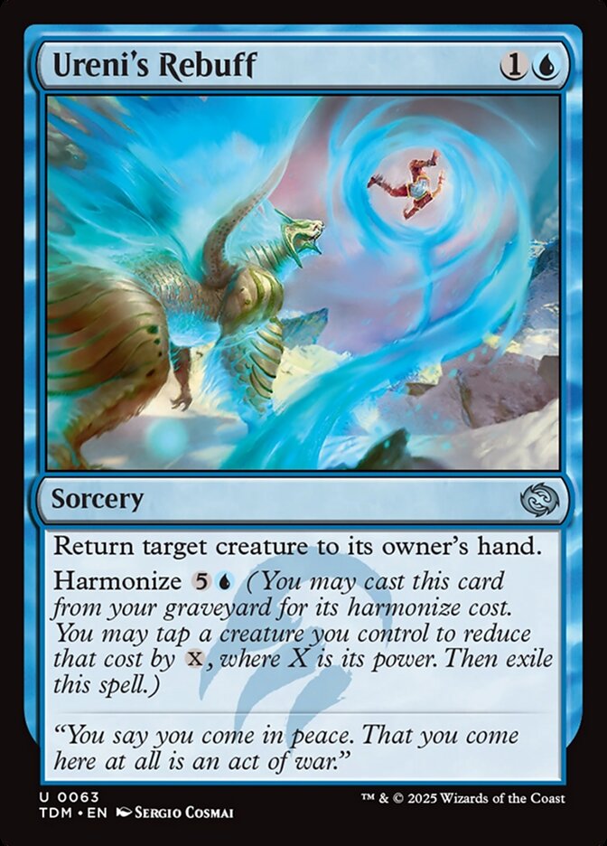 Ureni's Rebuff (Tarkir: Dragonstorm)