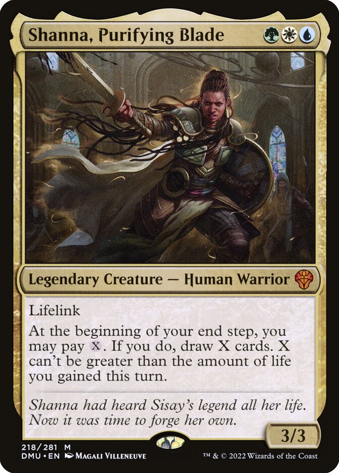 Shanna, Purifying Blade (Dominaria United)