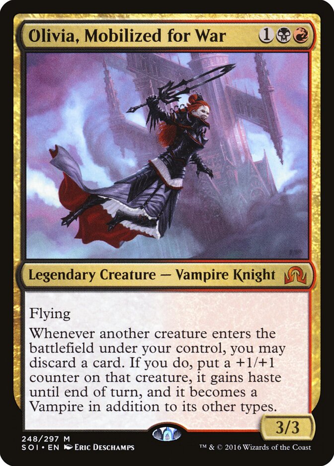 Olivia, Mobilized for War (Shadows over Innistrad)