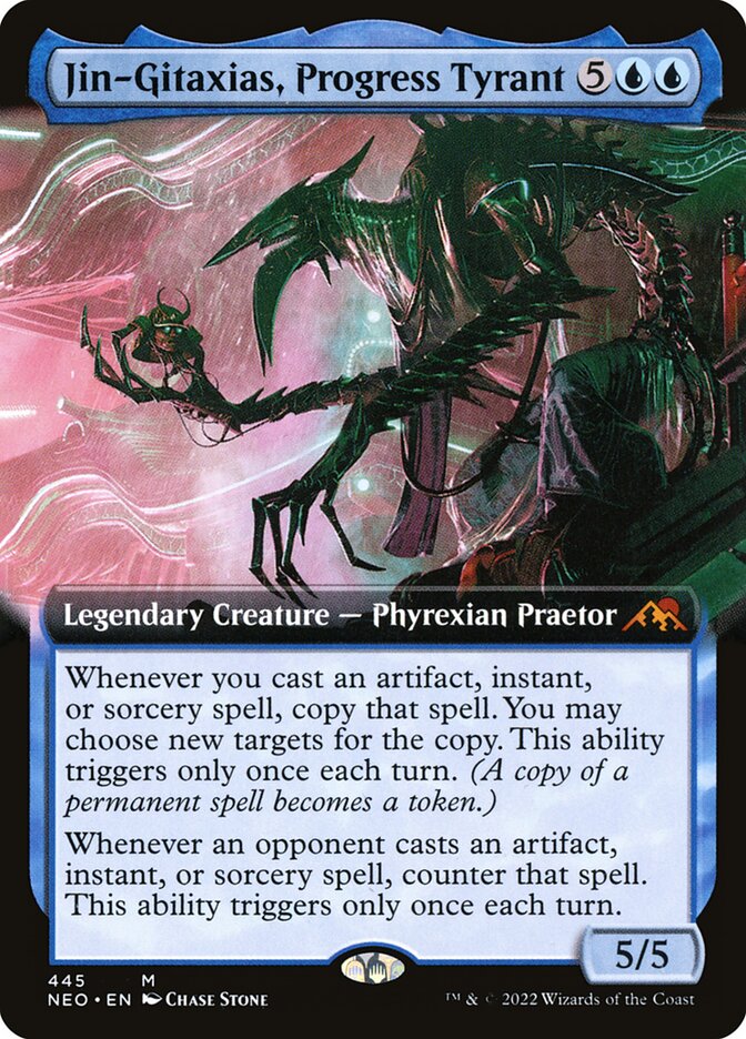 Jin-Gitaxias, Progress Tyrant (Kamigawa: Neon Dynasty)