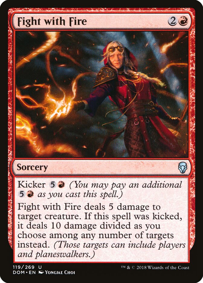 Fight with Fire (Dominaria)