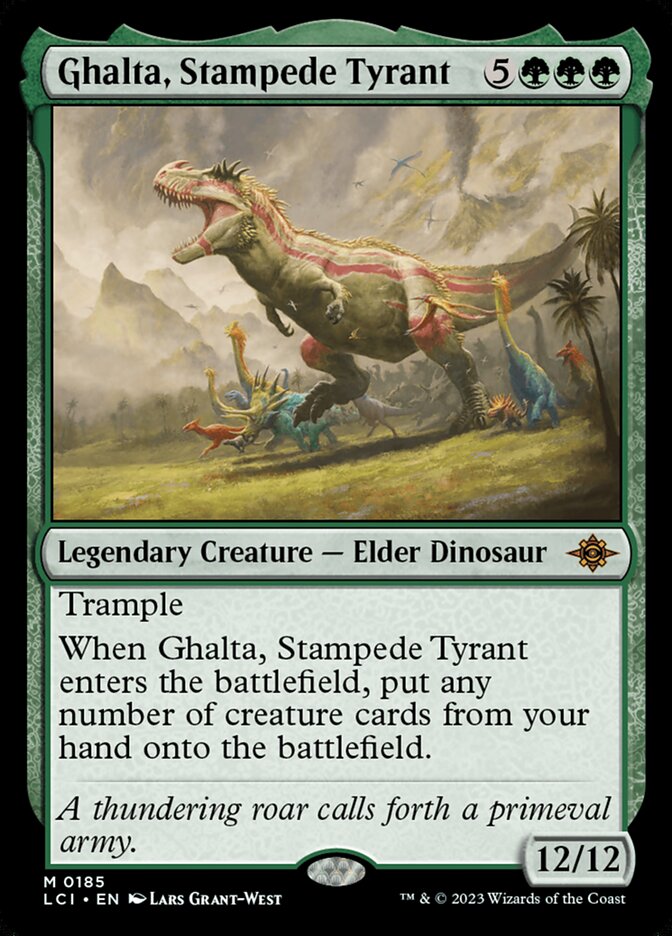 Ghalta, Stampede Tyrant (The Lost Caverns of Ixalan)
