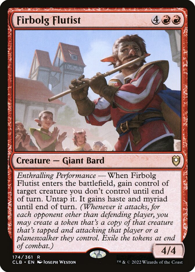 Firbolg Flutist (Commander Legends: Battle for Baldur's Gate)
