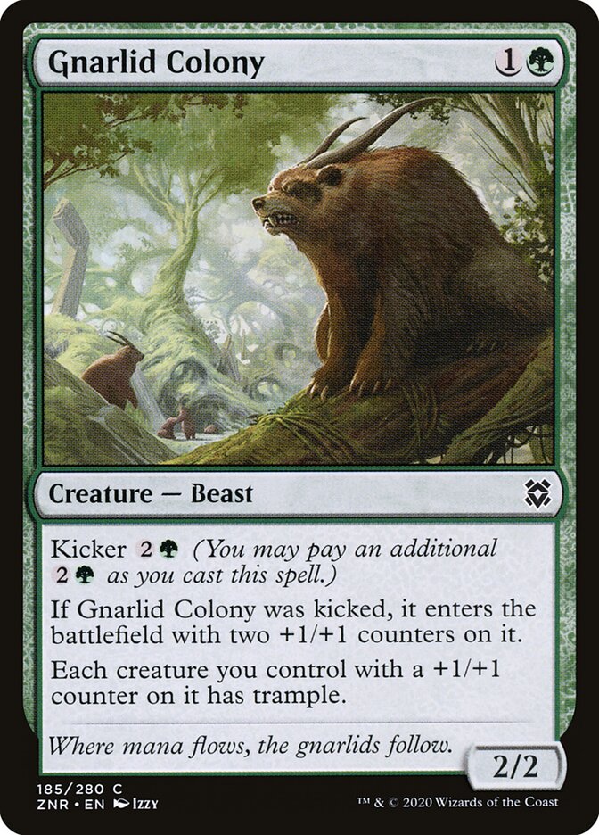 Gnarlid Colony (Zendikar Rising)