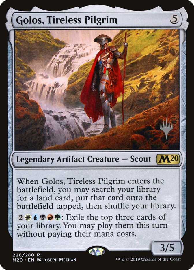 Golos, Tireless Pilgrim (Core Set 2020 Promos)