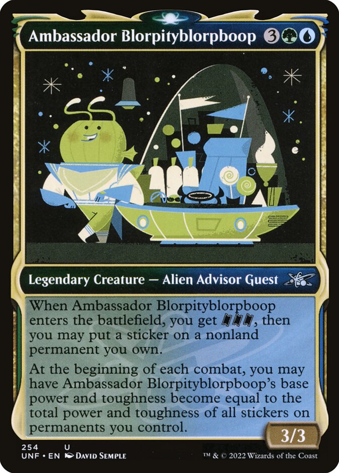 Ambassador Blorpityblorpboop (Unfinity)