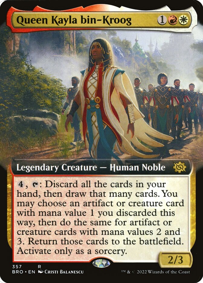 Queen Kayla bin-Kroog (The Brothers' War)