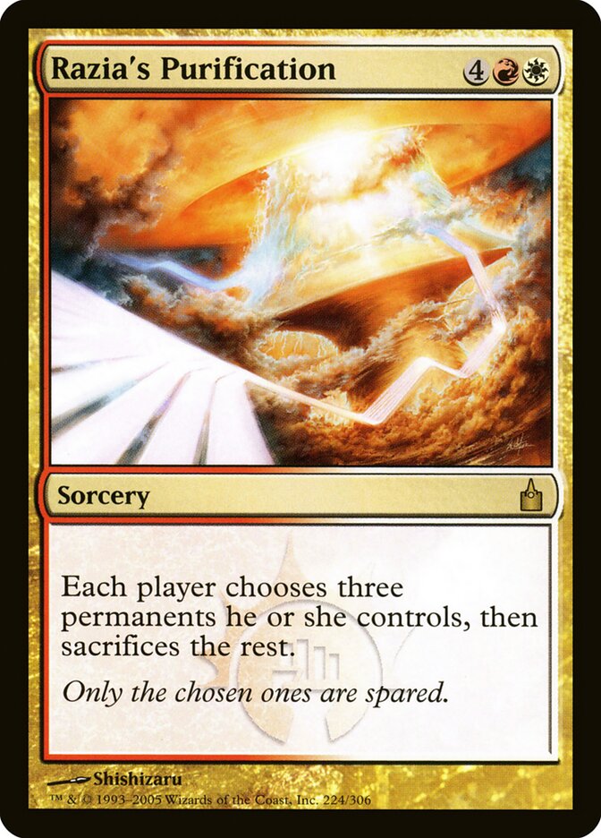 Razia's Purification (Ravnica: City of Guilds)