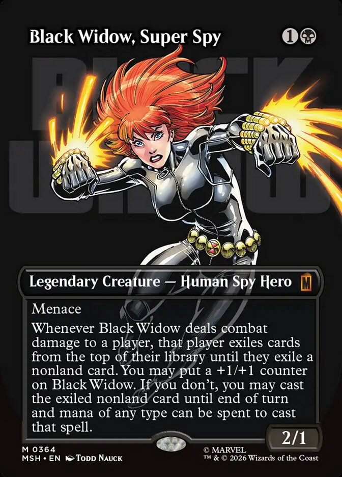 Black Widow, Super Spy (Marvel Super Heroes)