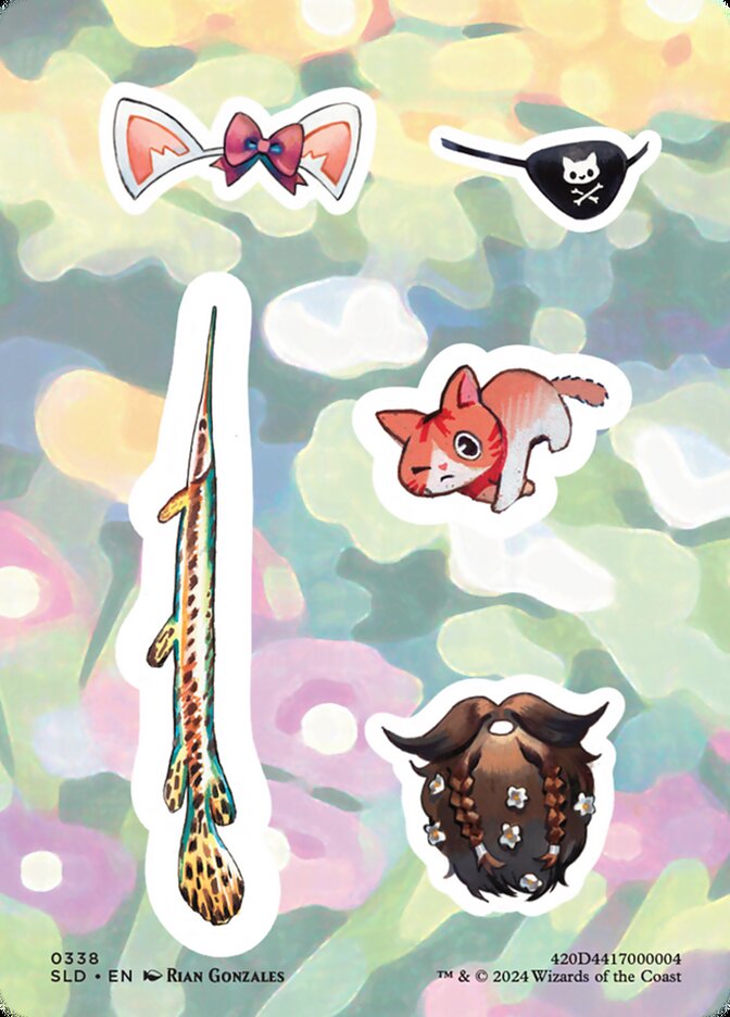 Sticker sheet (Secret Lair Drop)