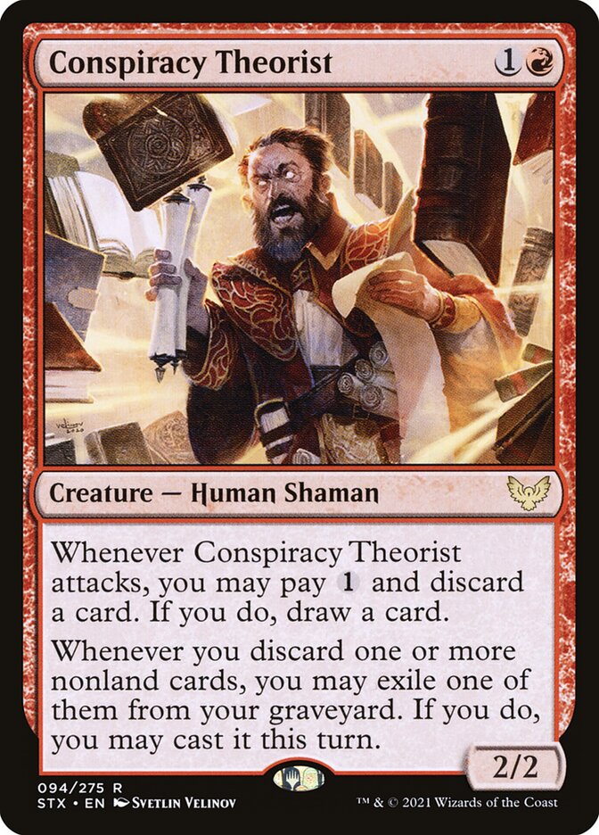 Conspiracy Theorist (Strixhaven: School of Mages)