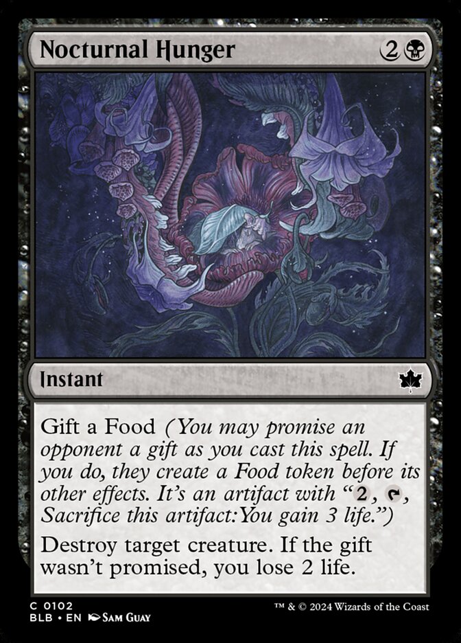 Nocturnal Hunger (Bloomburrow)