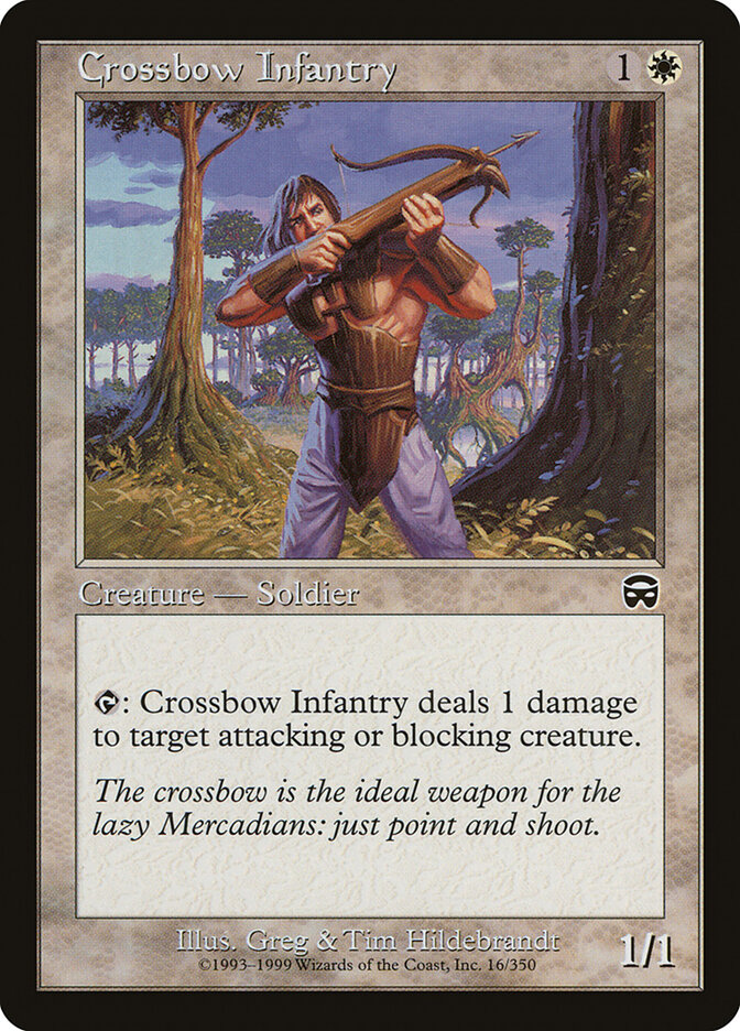 Crossbow Infantry (Mercadian Masques)