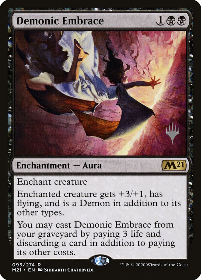 Demonic Embrace (Core Set 2021 Promos)