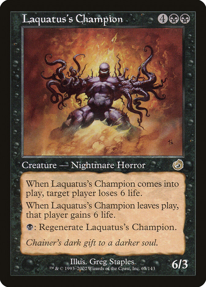 Laquatus's Champion (Torment)