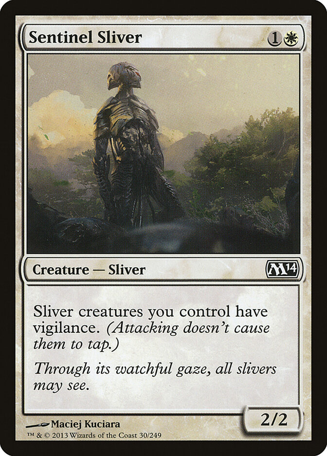 Sentinel Sliver (Magic 2014)