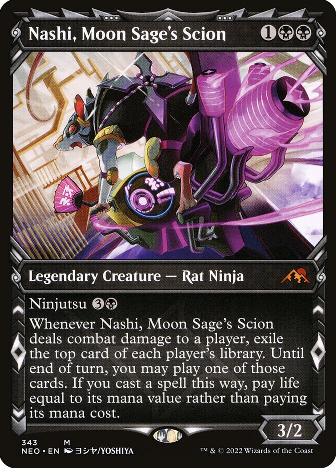 Nashi, Moon Sage's Scion (Kamigawa: Neon Dynasty)