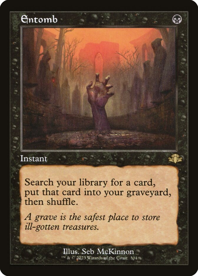 Entomb (Dominaria Remastered)