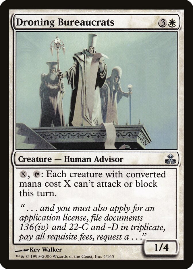 Droning Bureaucrats (Guildpact)