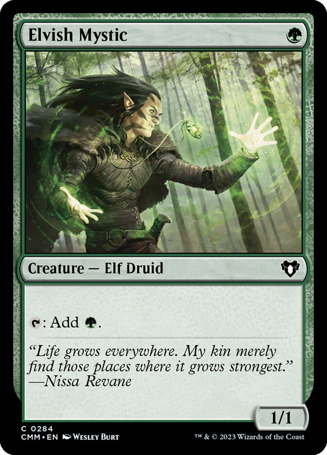 Elvish Mystic (Commander Masters)