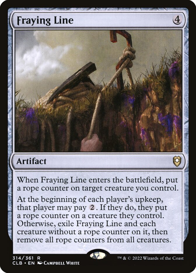 Fraying Line (Commander Legends: Battle for Baldur's Gate)