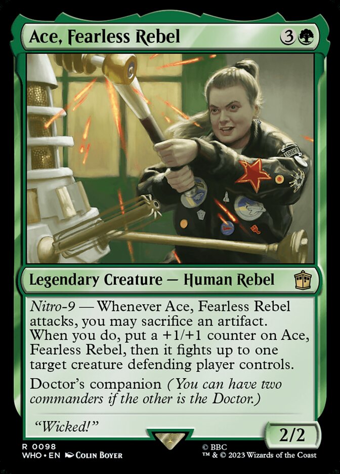 Ace, Fearless Rebel (Doctor Who)