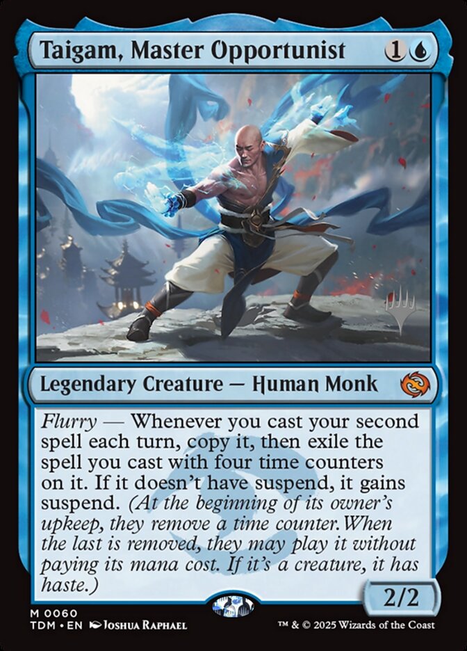 Taigam, Master Opportunist (Tarkir: Dragonstorm Promos)