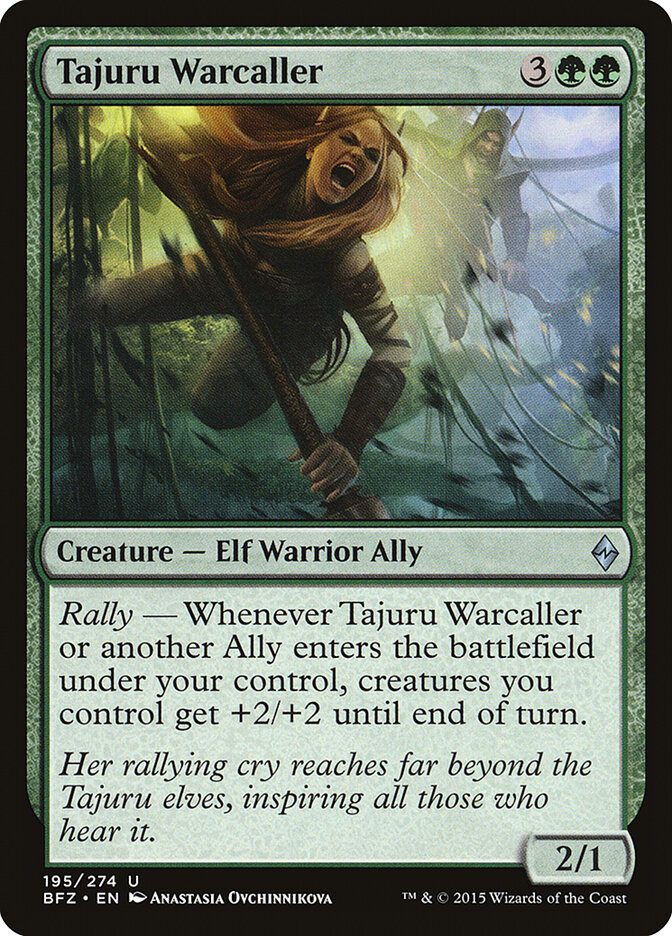 Tajuru Warcaller (Battle for Zendikar)