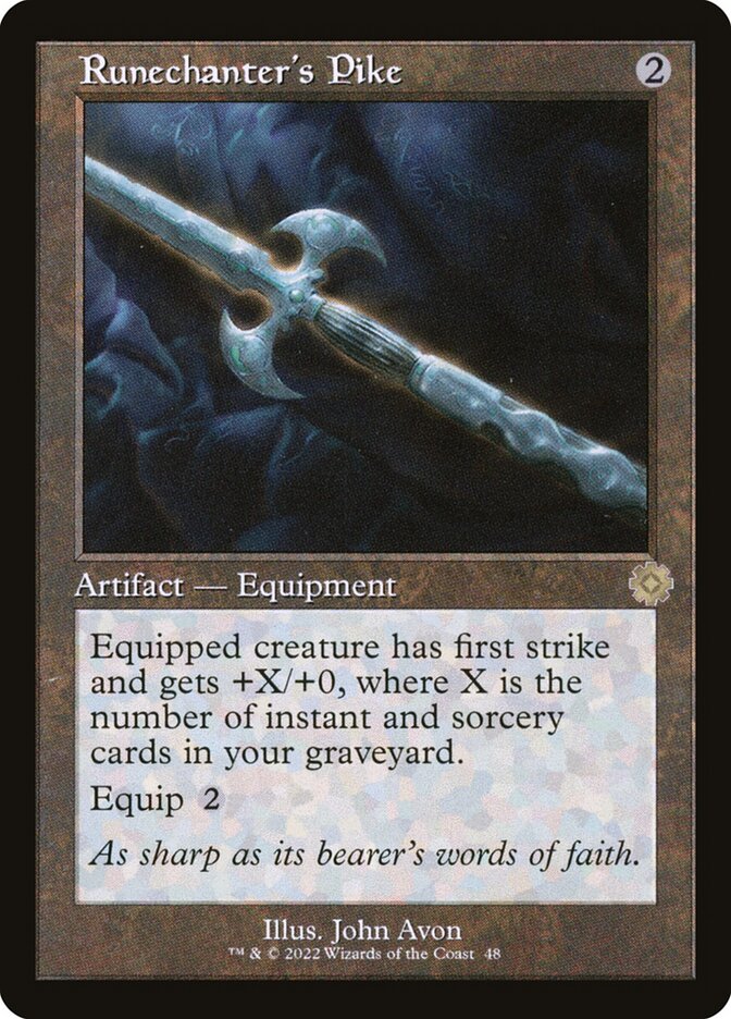 Runechanter's Pike (The Brothers' War Retro Artifacts)