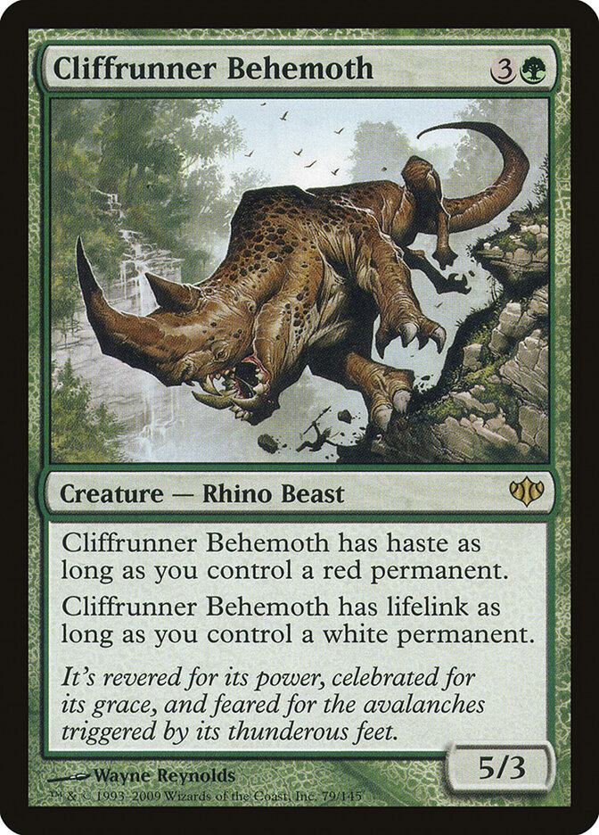 Cliffrunner Behemoth (Conflux)