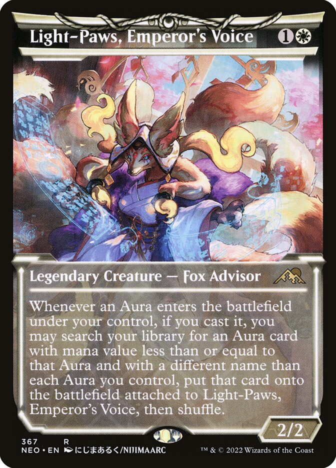 Light-Paws, Emperor's Voice (Kamigawa: Neon Dynasty)