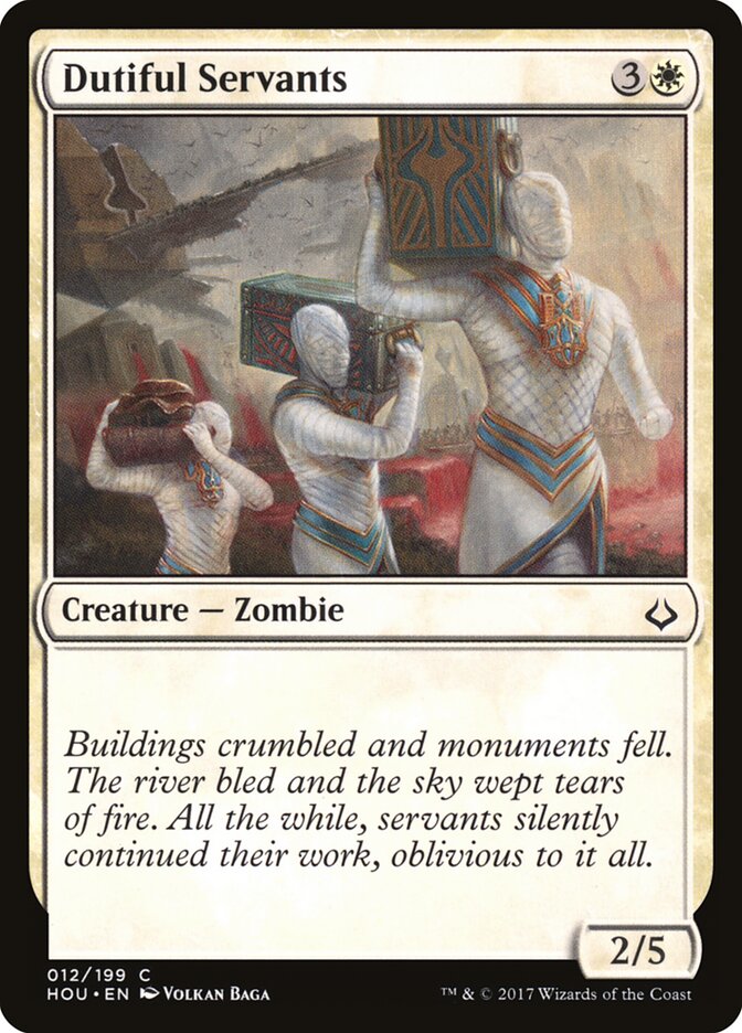 Dutiful Servants (Hour of Devastation)