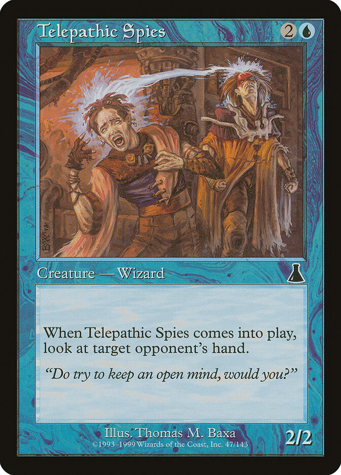 Telepathic Spies (Urza's Destiny)