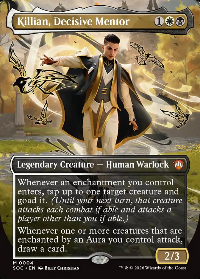 Killian, Decisive Mentor (Secrets of Strixhaven Commander)