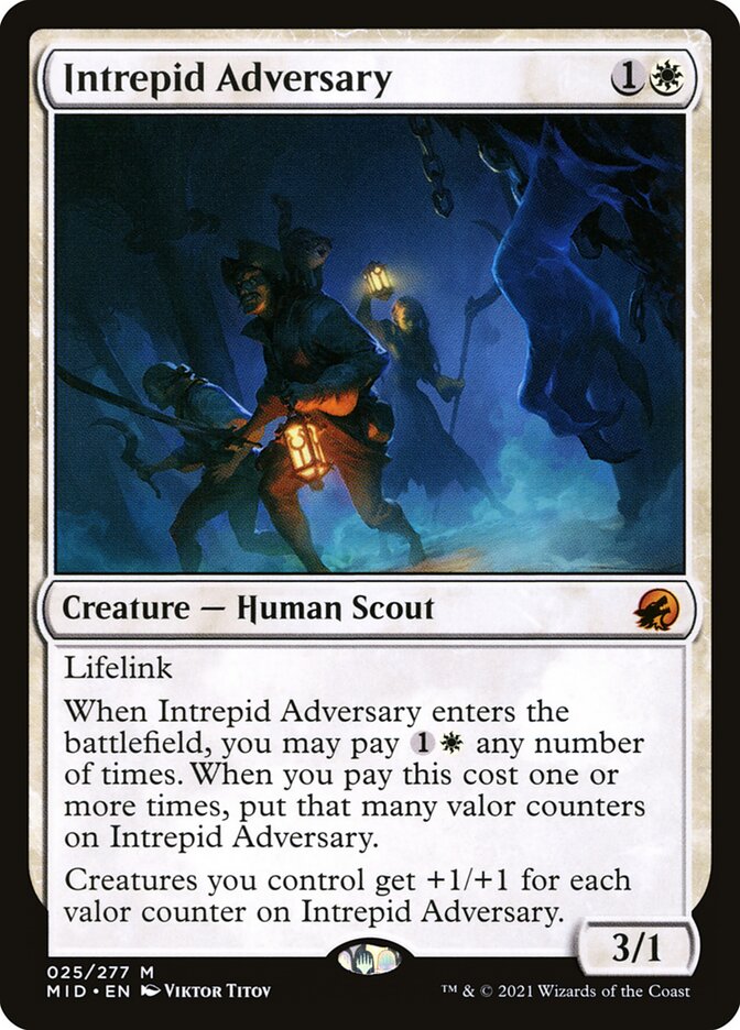 Intrepid Adversary (Innistrad: Midnight Hunt)
