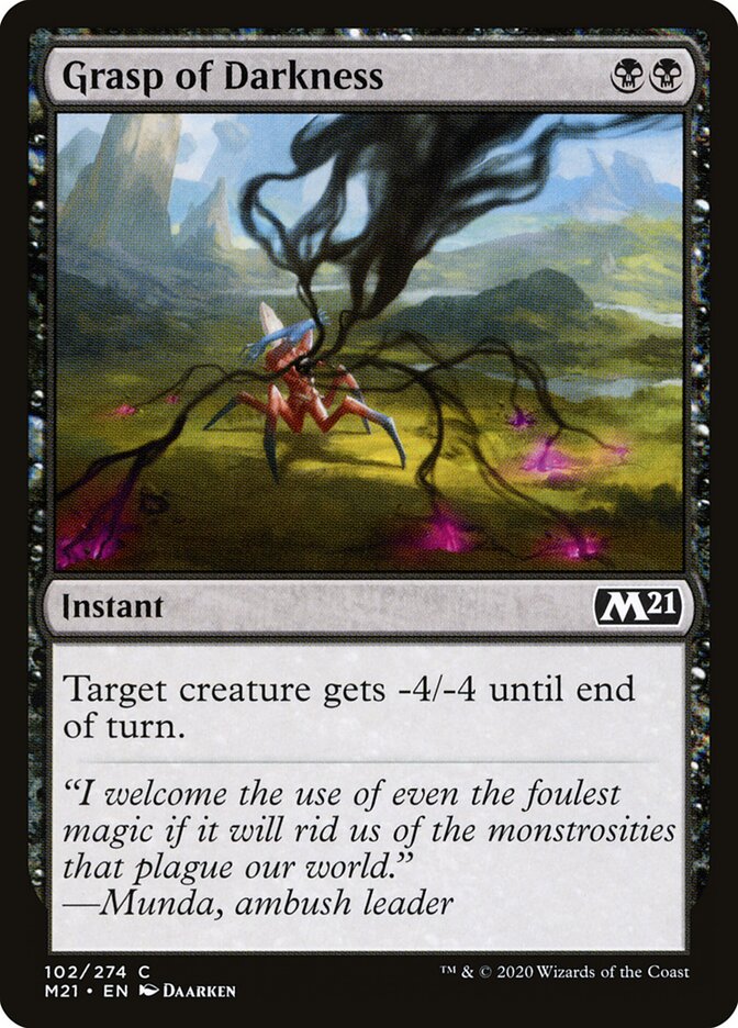 Grasp of Darkness (Core Set 2021)