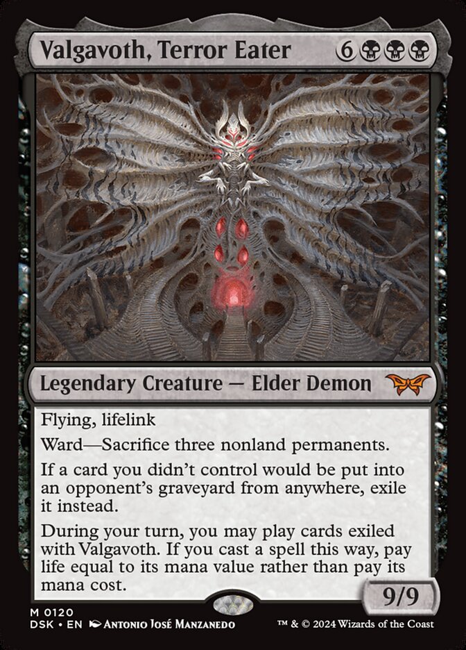 Valgavoth, Terror Eater (Duskmourn: House of Horror)