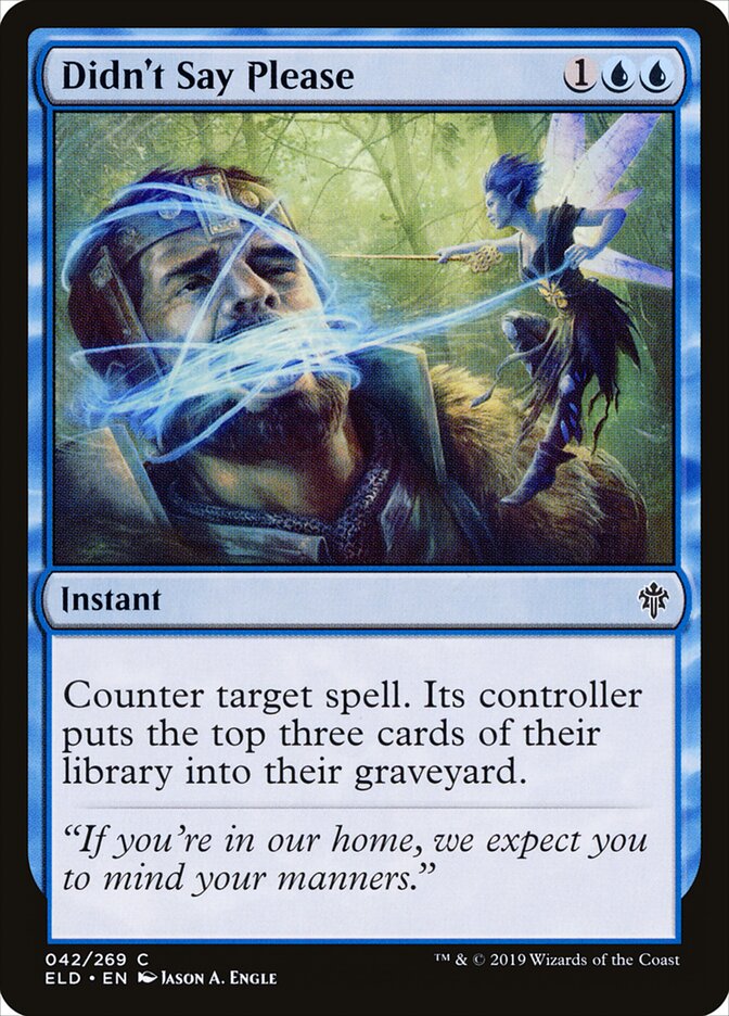 Didn't Say Please (Throne of Eldraine)