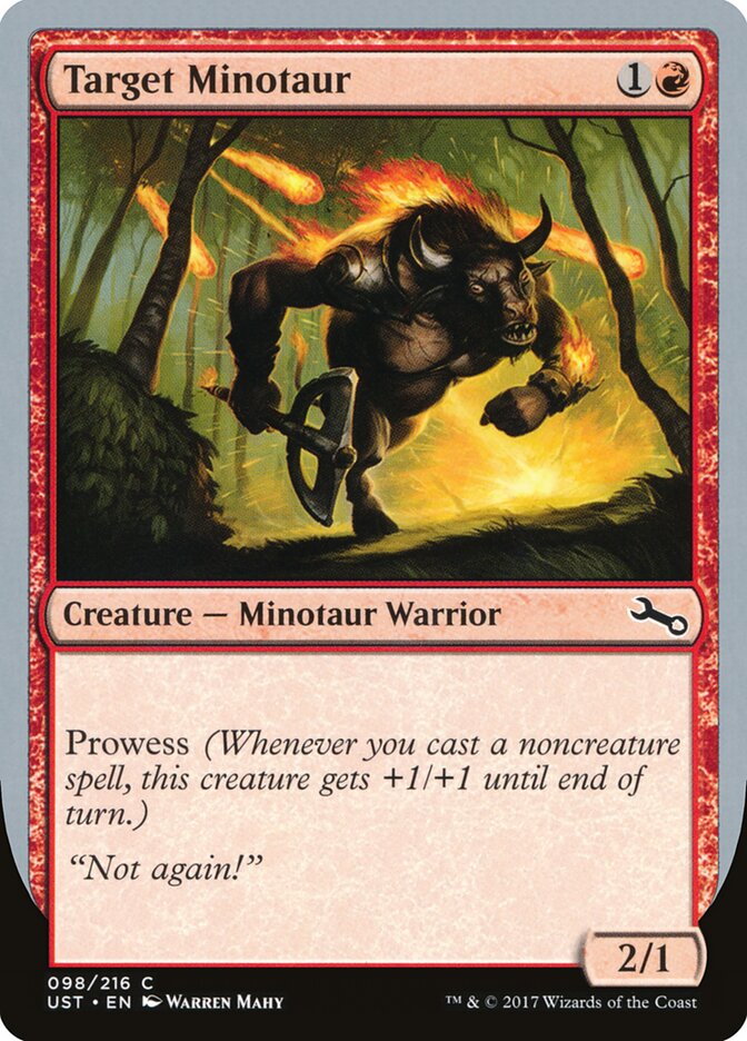Target Minotaur (Unstable)