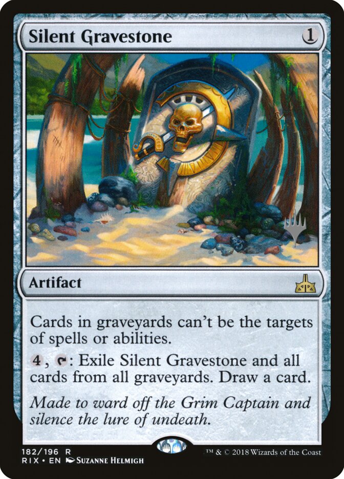 Silent Gravestone (Rivals of Ixalan Promos)