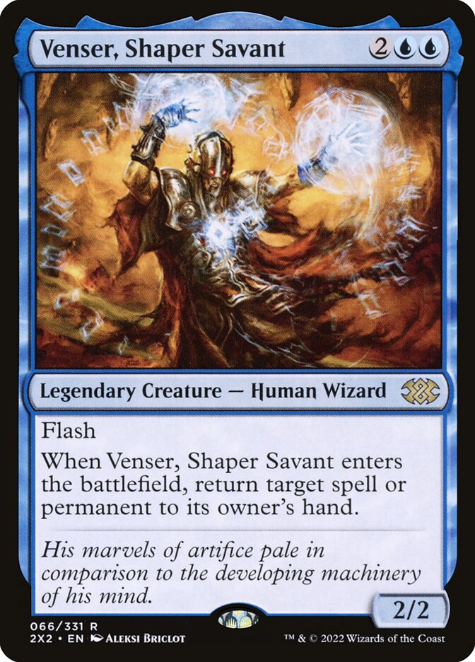 Venser, Shaper Savant (Double Masters 2022)