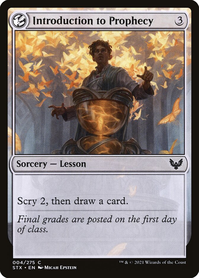 Introduction to Prophecy (Strixhaven: School of Mages)