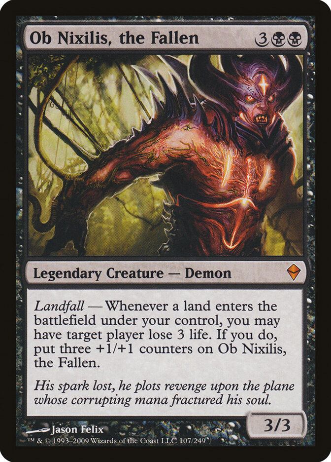 Ob Nixilis, the Fallen (Zendikar)
