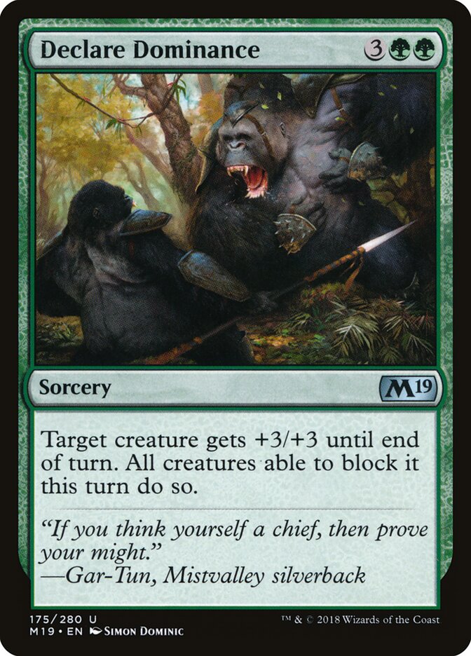 Declare Dominance (Core Set 2019)