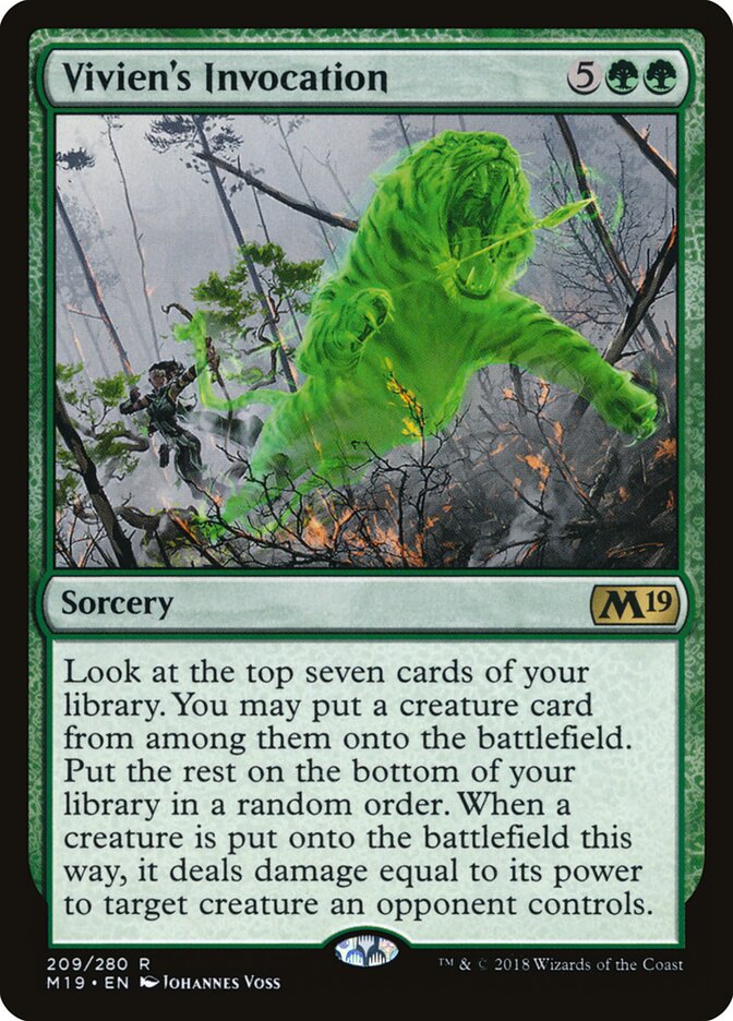 Vivien's Invocation (Core Set 2019)